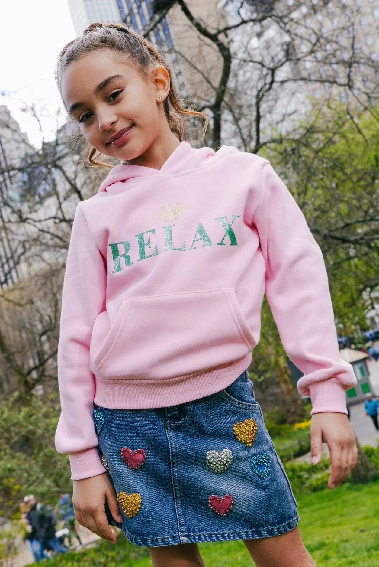 Pink Relax Hoodie