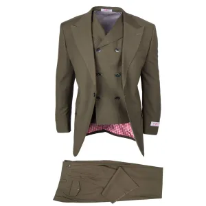 SAN GIOVESSE SUIT & VEST / OLIVE