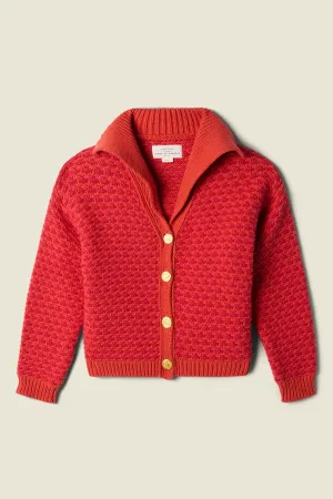 Savannah Cardigan ~ Red