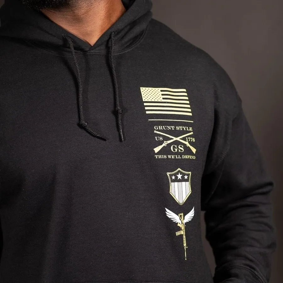 Soldier Saint Hoodie - Black