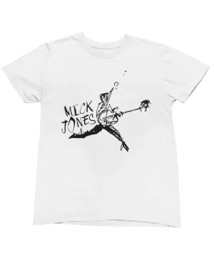 The Clash Mick Jones Leap Illustration T-Shirt