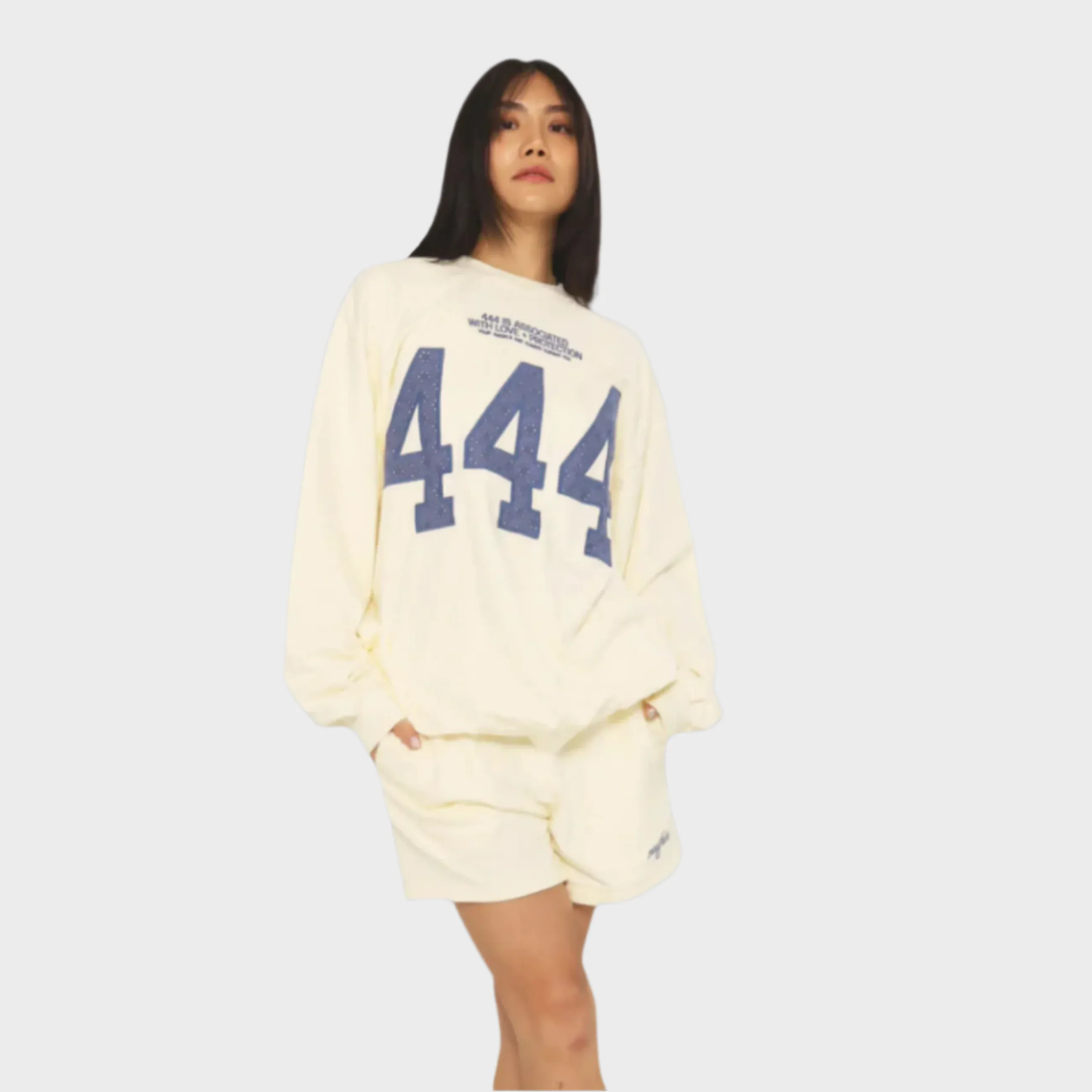 The Mayfair Group - "444" - Pearl Crewneck