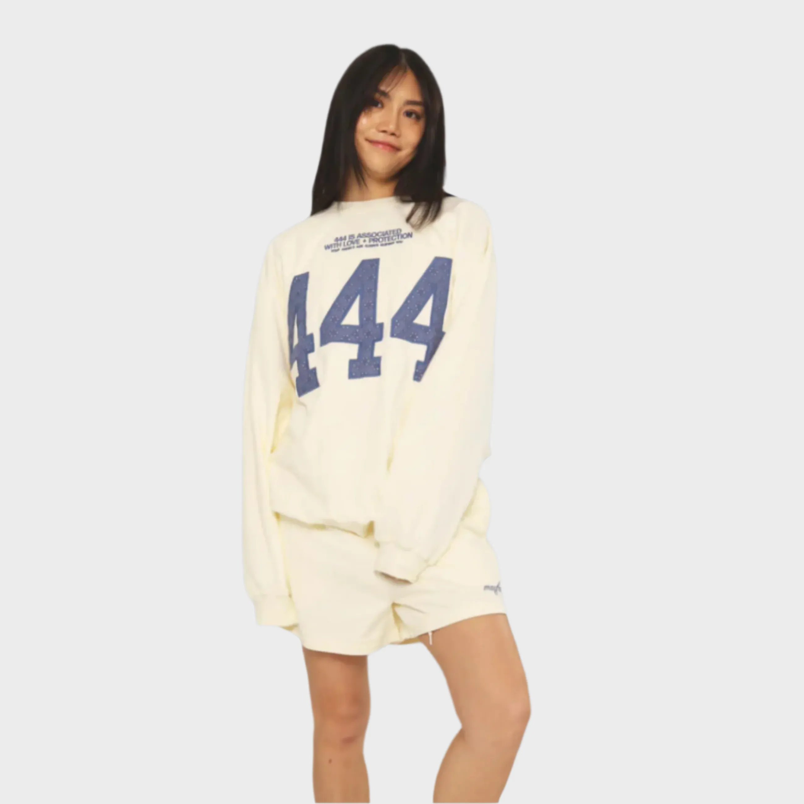 The Mayfair Group - "444" - Pearl Crewneck