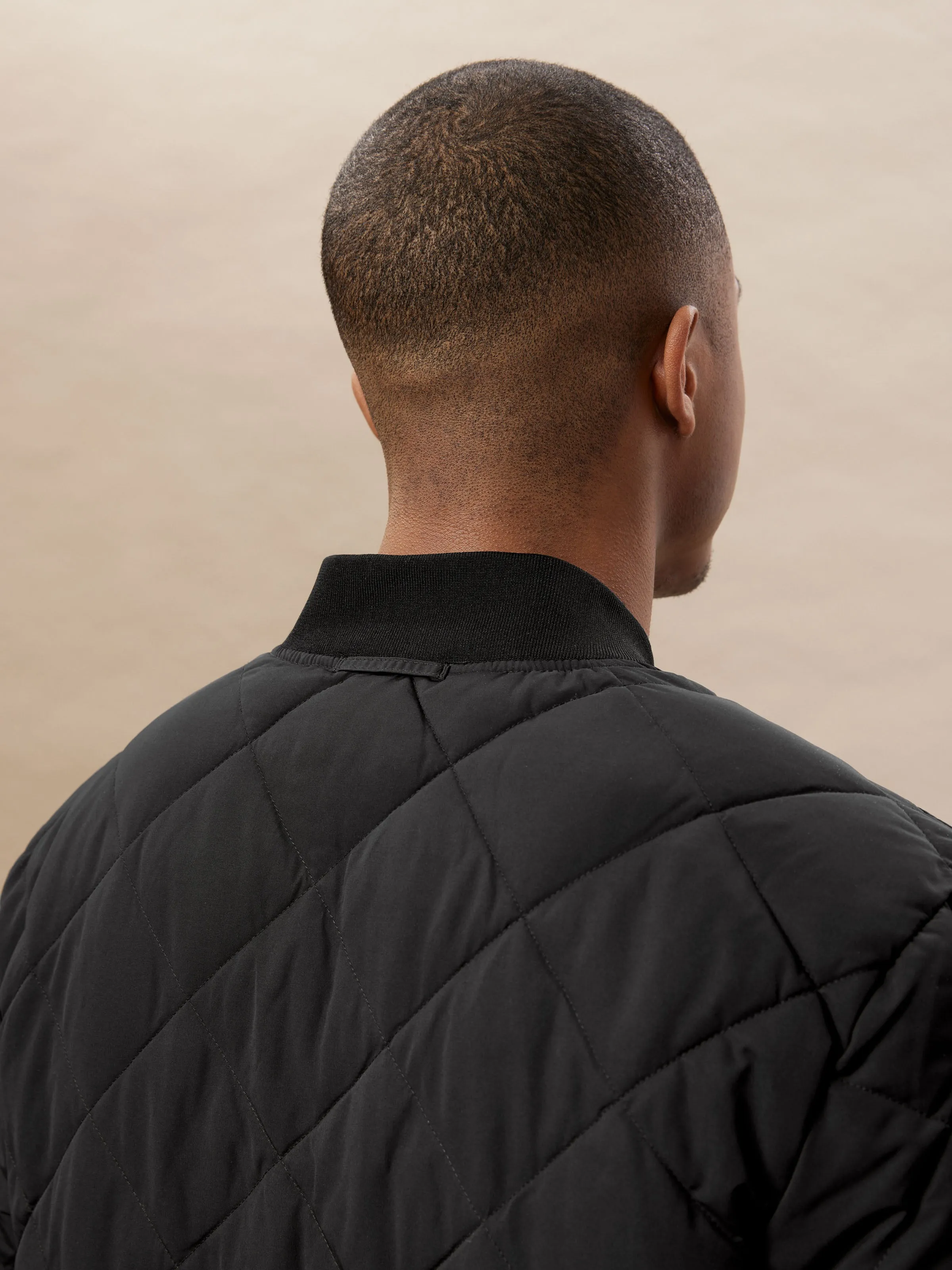 The Skyline Reversible Bomber in Black