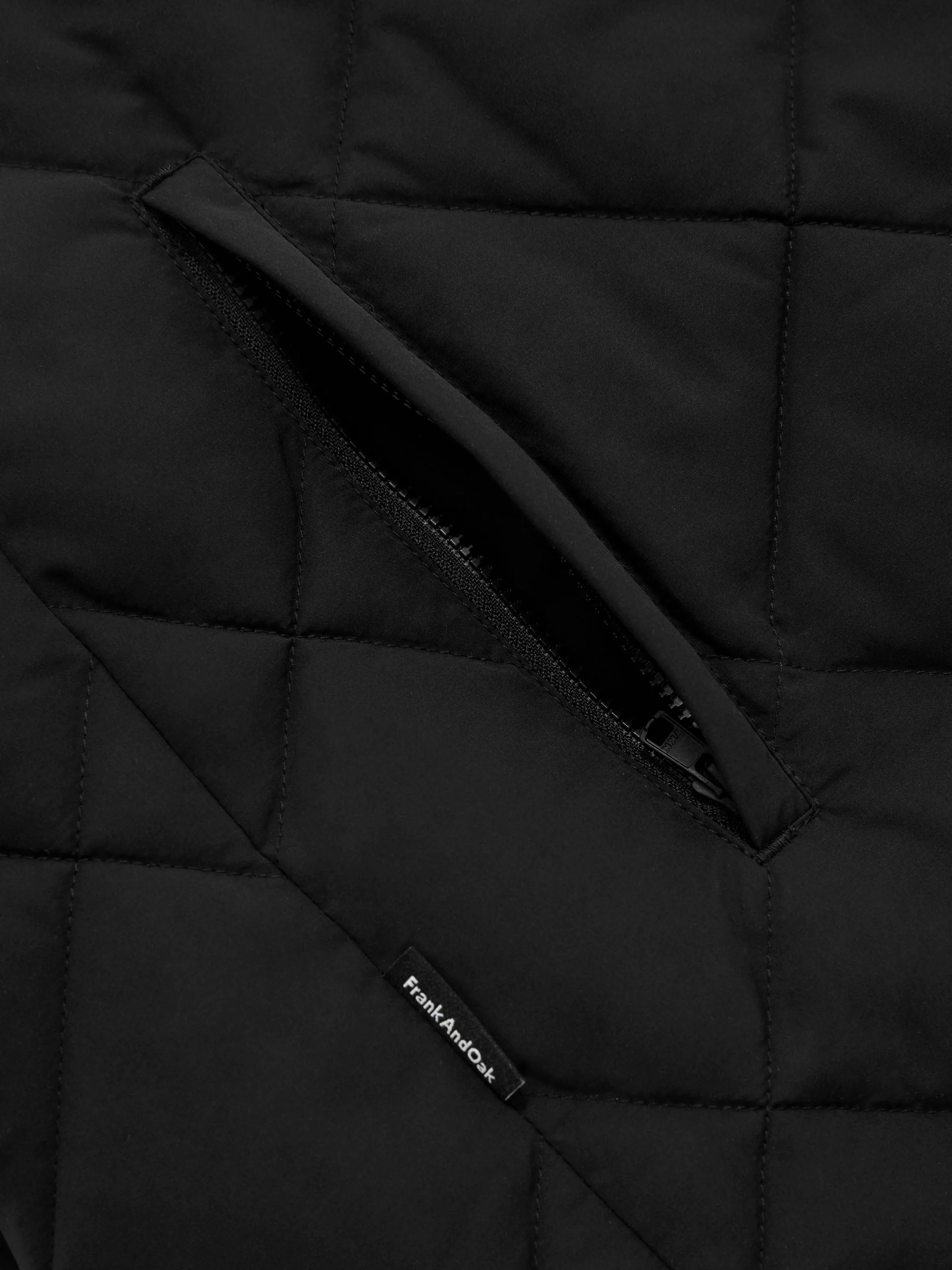 The Skyline Reversible Maxi Bomber in Black