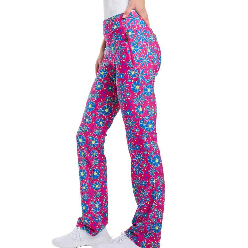 Tzu Tzu Lexi Daisy Pant - Pink/Blue