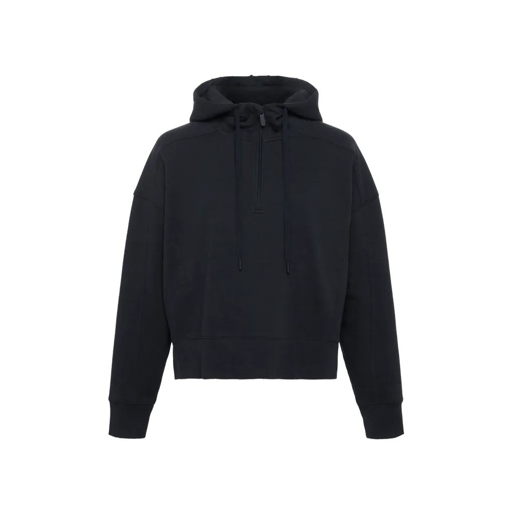 Vintage Fleece Downtime Quarter-Zip | Black