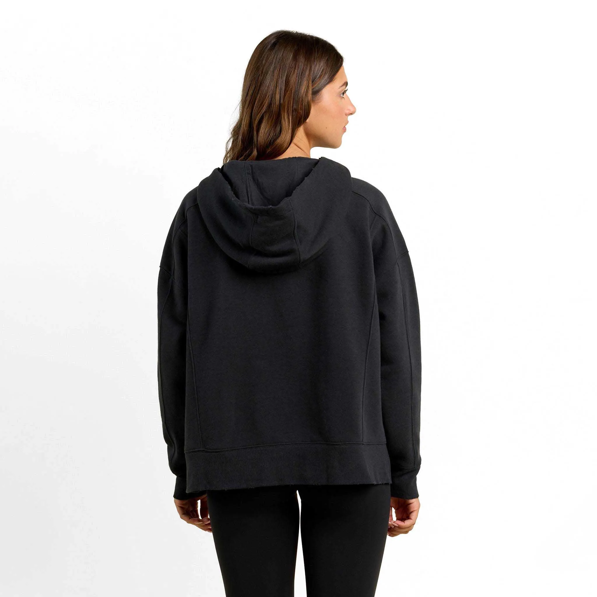 Vintage Fleece Downtime Quarter-Zip | Black